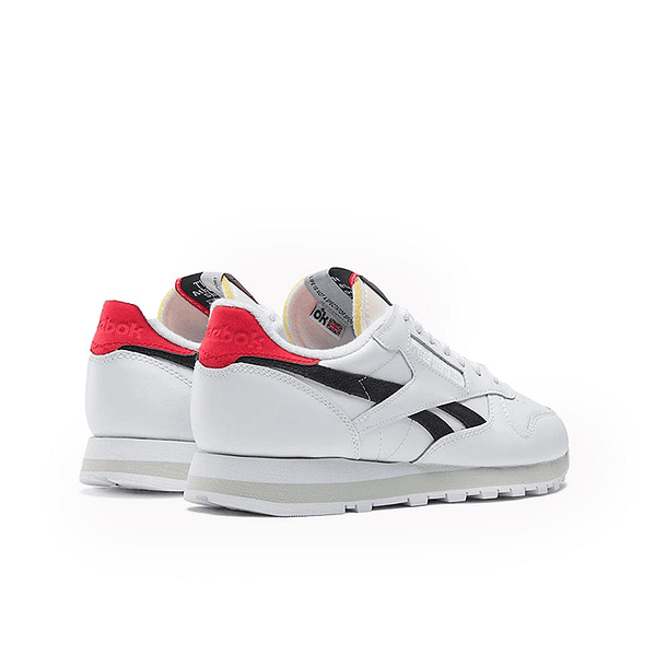 Zapatilla Reebok Classic Leather Cadete Blanco 4