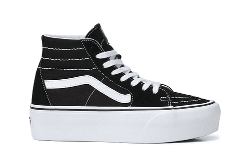 Zapatilla Vans Sk8-Hi Tapered Stackform Mujer Negro