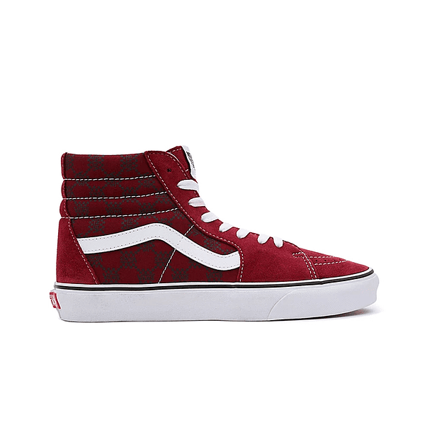 Zapatilla Vans Sk8-Hi Mujer Burdeo 1