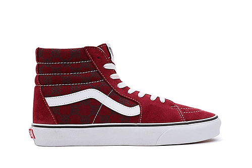 Zapatilla Vans Sk8-Hi Mujer Burdeo