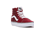 Zapatilla Vans Sk8-Hi Mujer Burdeo 6