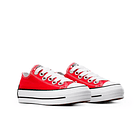 Zapatilla Converse Chuck Taylor Lift Sketch Mujer Rojo 4