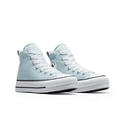 Zapatilla Converse Chuck Taylor Lift 90's Sport Mujer Celeste 6