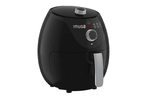 Freidora de Aire IMUSA Airfryer Esencial 3,2 Litros negra