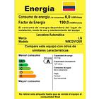 Lavadora LG Carga frontal 22 KG WM22VV26R 9