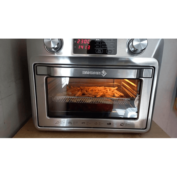 Horno con Freidora de Aire Holstein 20 Litros 9