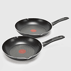 Set de sartenes Tefal Antidherente Aluminio 24-28 cm 2