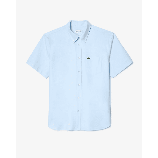 Camisa Oxford regular fit de manga corta 1