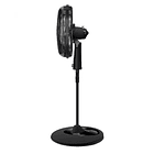 Ventilador Turbo Power Pedestal Negro / Samurai 4