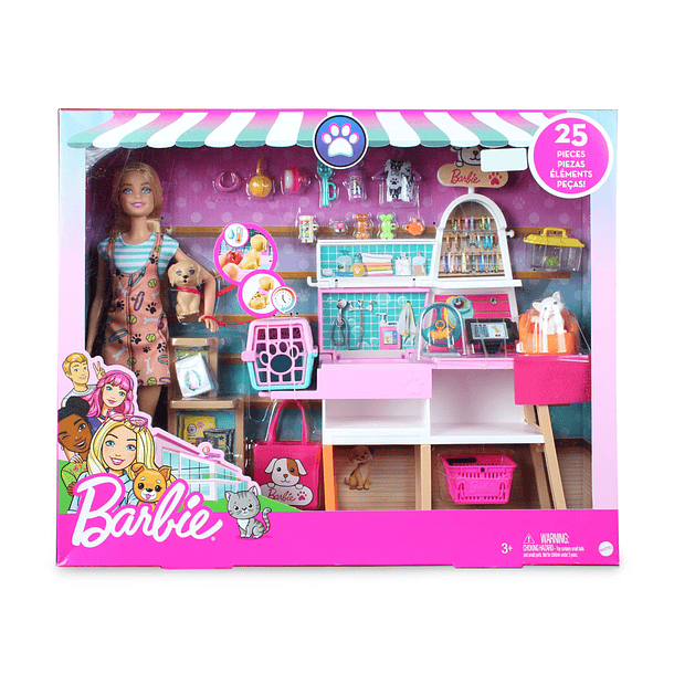 Set Tienda para Mascotas Barbie 1