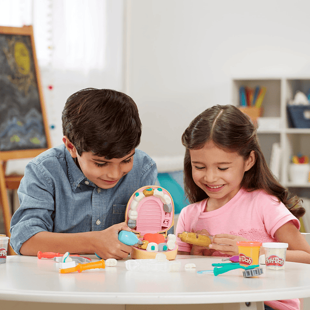 Set de Masa Moldeable Dentista Bromista - Play-Doh 12