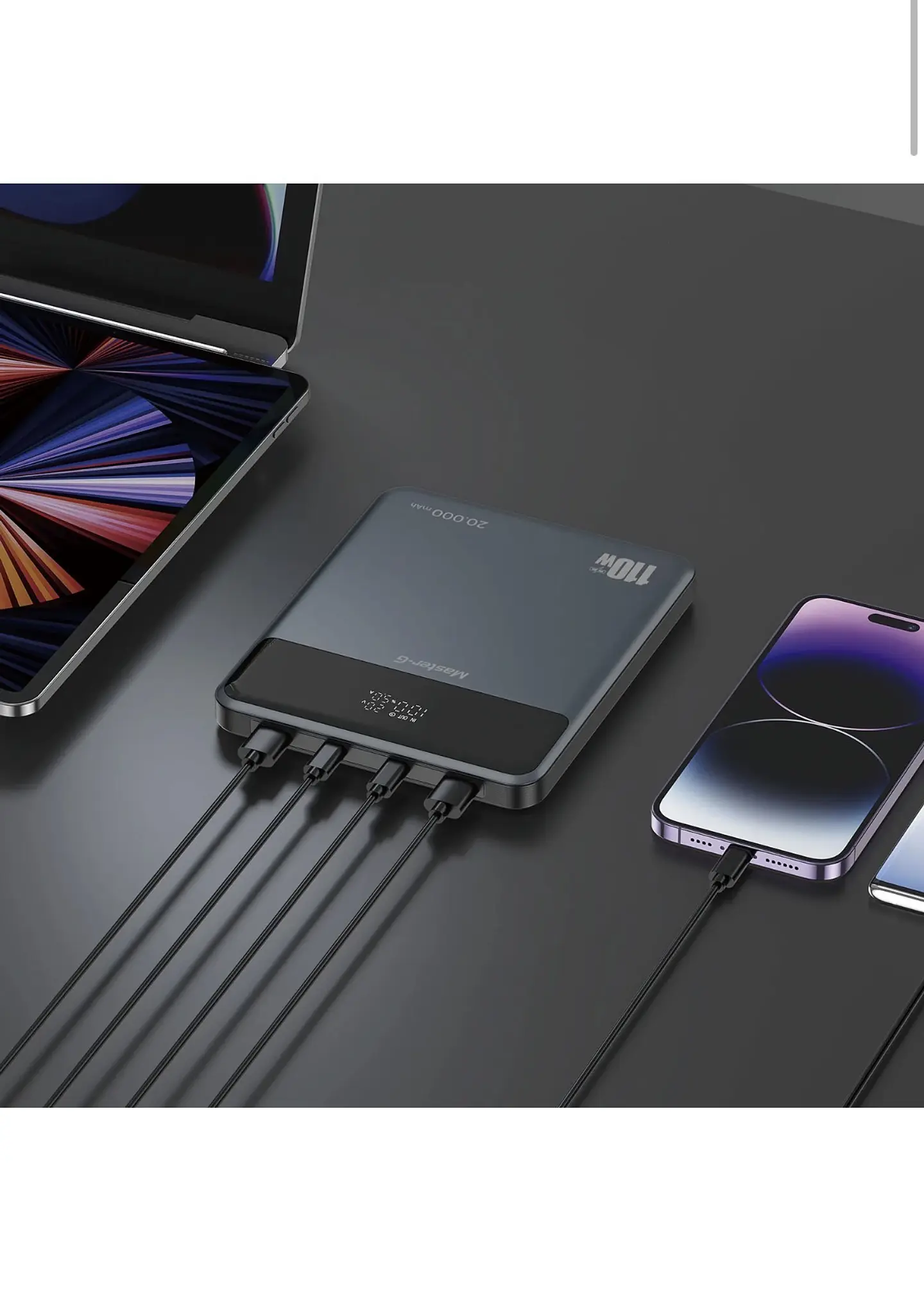 Batería Slim Portátil Notebook 20000Mah 110W PD Master-G 2