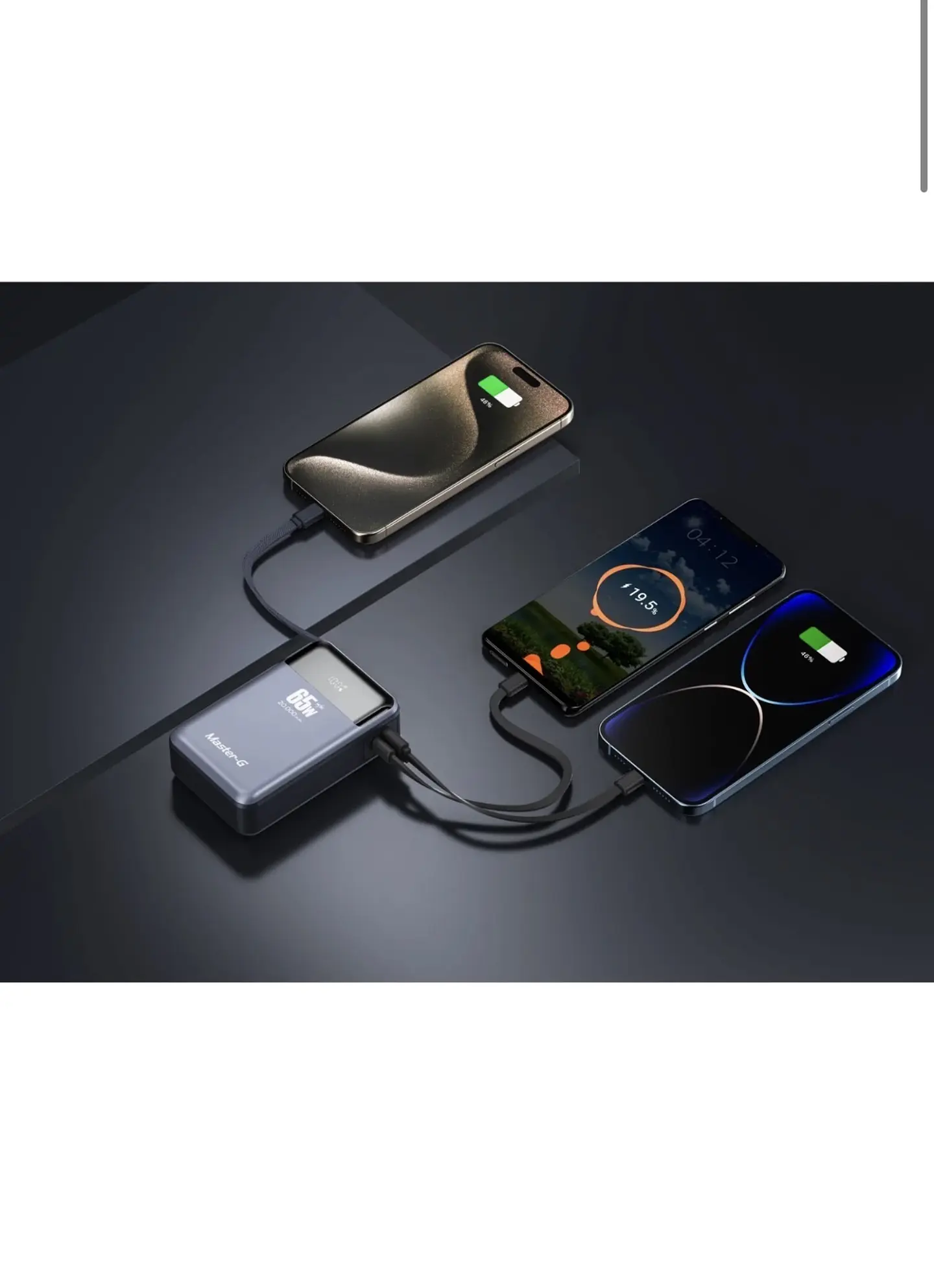 Batería Notebook 20000 Mah 65W Power Delivery Master-G 7