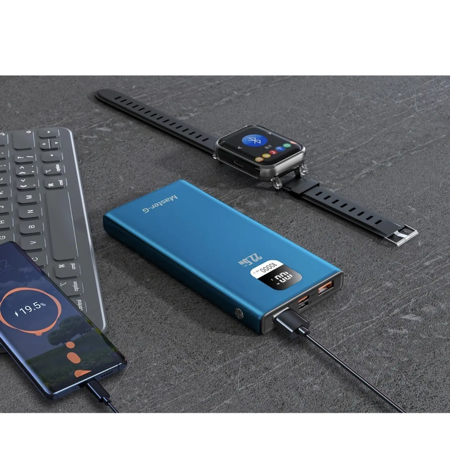 Batería 10000 Mah 22.5W Power Delivery Master-G 3