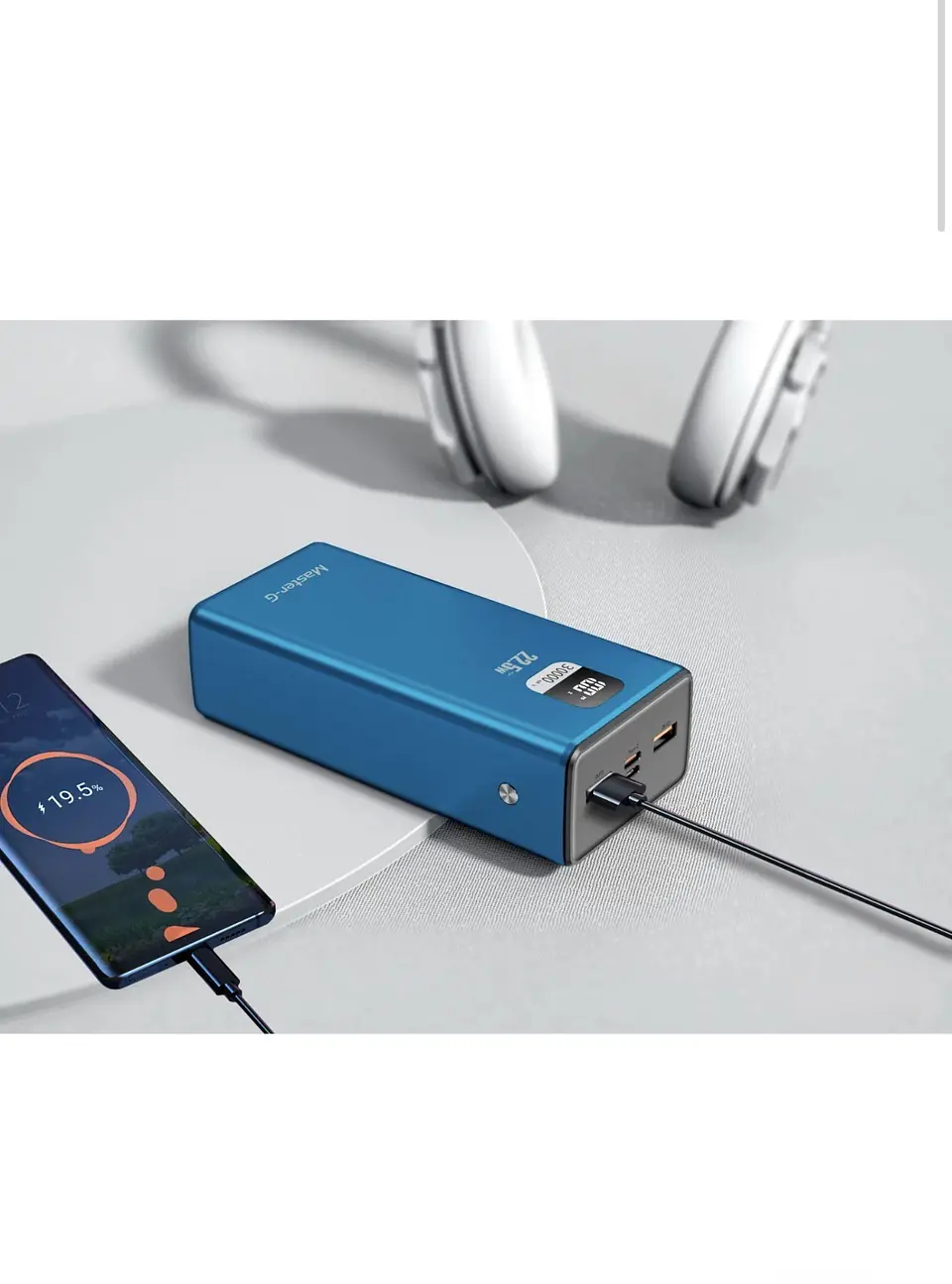 Batería 30000 Mah 22.5W Power Delivery Master-G 6