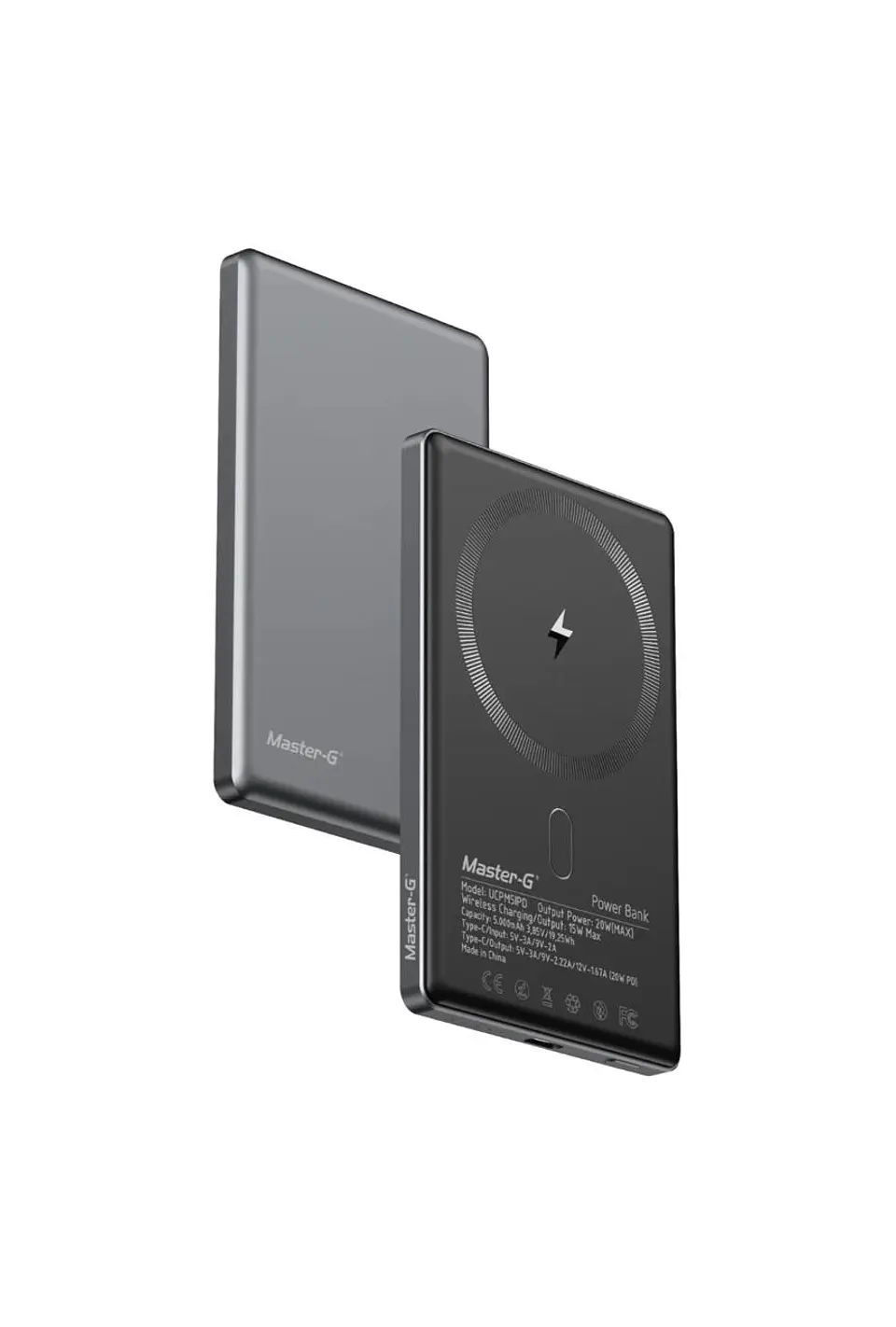 Cargador Inalámbrico MAGSAFE 5.000 mAh Compatible con Iphone Master-G 5