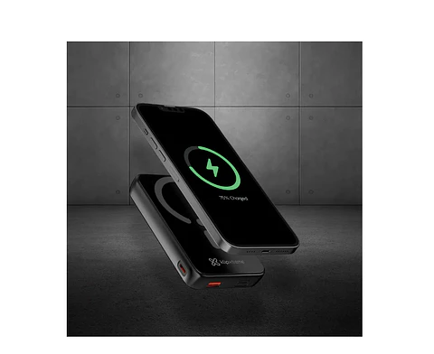 KlipXtreme PowerBank KPB-650 10.000mAh Magnetic Wlss Charg Display