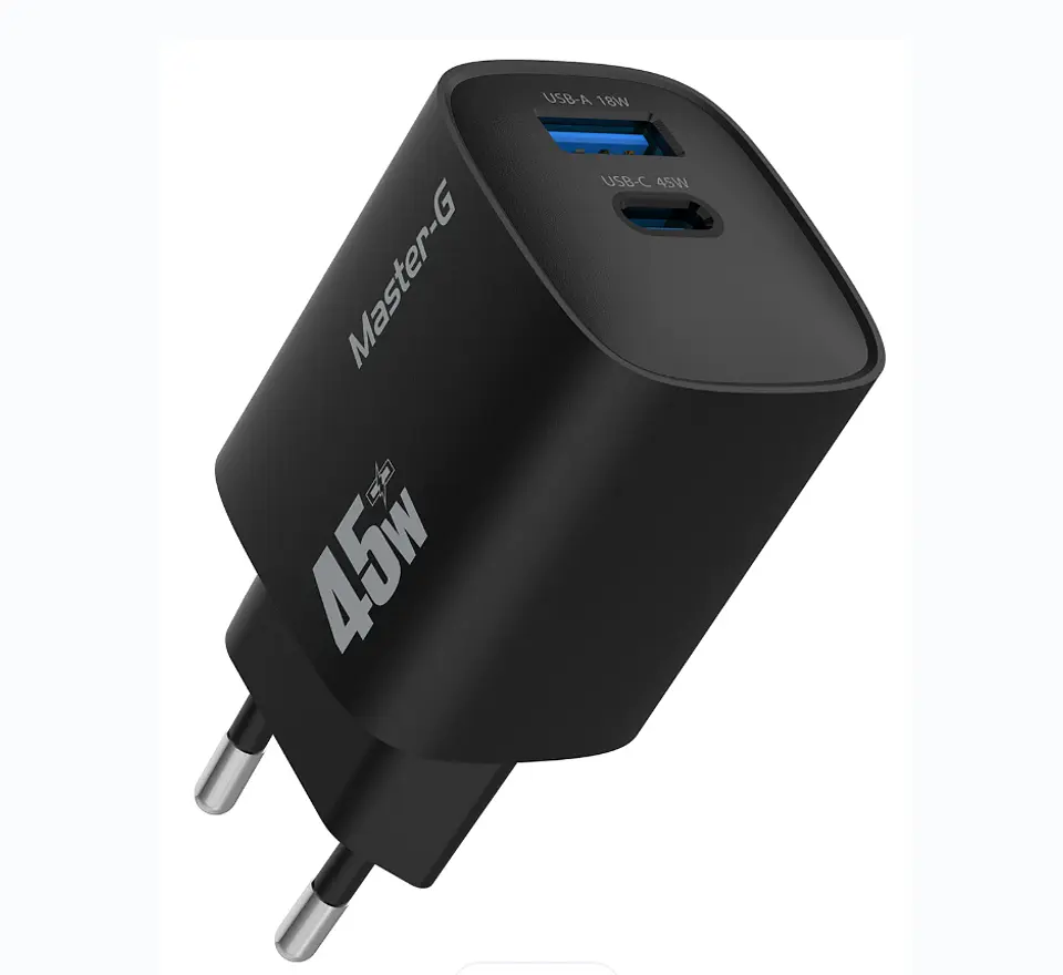 Cargador 45W Carga Rápida Cable UCB-C Master-G 5
