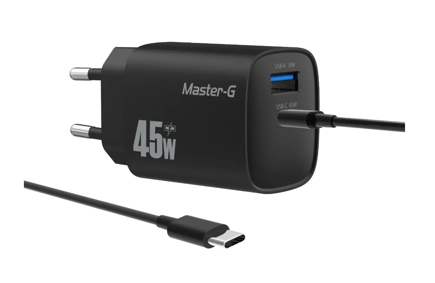 Cargador 45W Carga Rápida Cable UCB-C Master-G 6