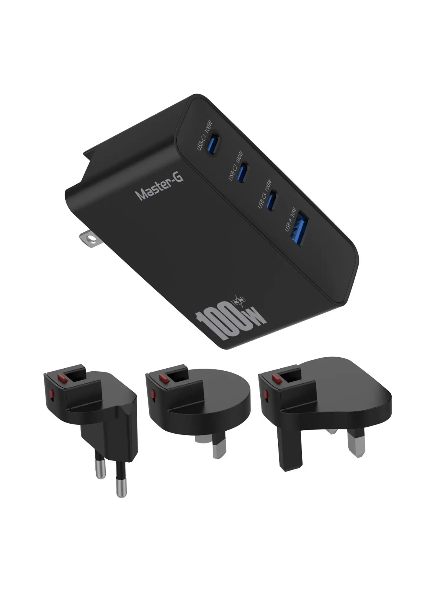 Cargador 100W Universal Carga Rápida Cable UCB-C Master-G 3