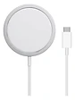 Cargador Inalámbrico Magnetico Para Iphone Magsafe Color Blanco USB-C - Miniatura 1