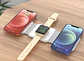 Cargador Inalámbrico Rápido 3 en 1 Vidvie Magsafe para iPhone, Apple Watch y Airpods - Miniatura 2