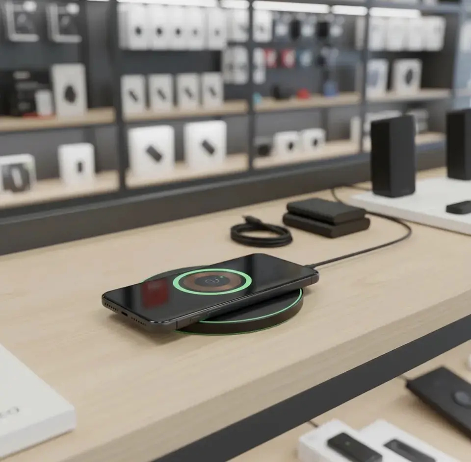 Cargador Inalámbrico Magnético Z9 IRM con Carga Rápida Universal para iPhone y Android 3