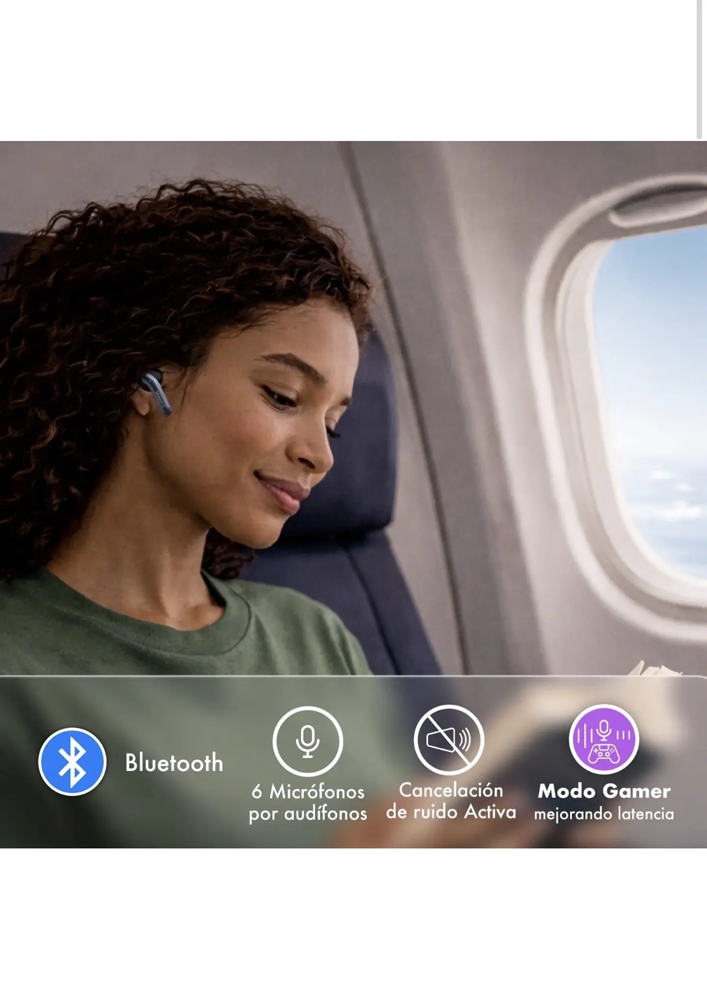 Audífono BUDS 60 In Ear Bluetooth ANC Master-G 4