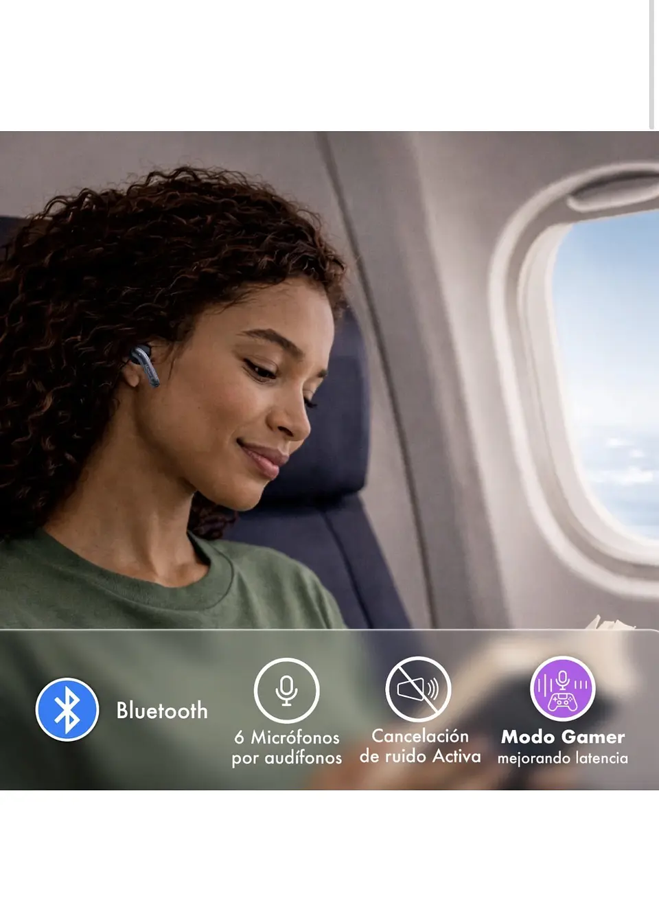 Audífono BUDS 60 In Ear Bluetooth ANC Master-G 4