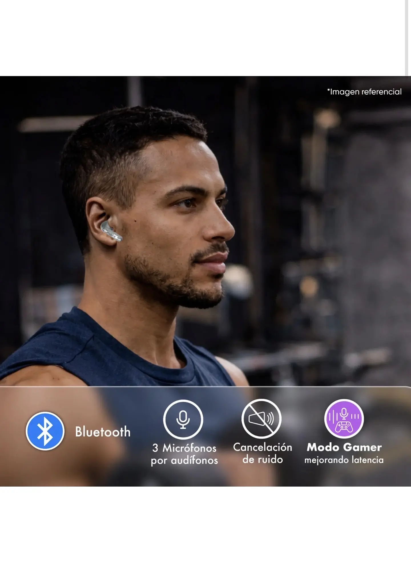 Audífono BUDS 35 In Ear Bluetooth ANC APP Master-G 6