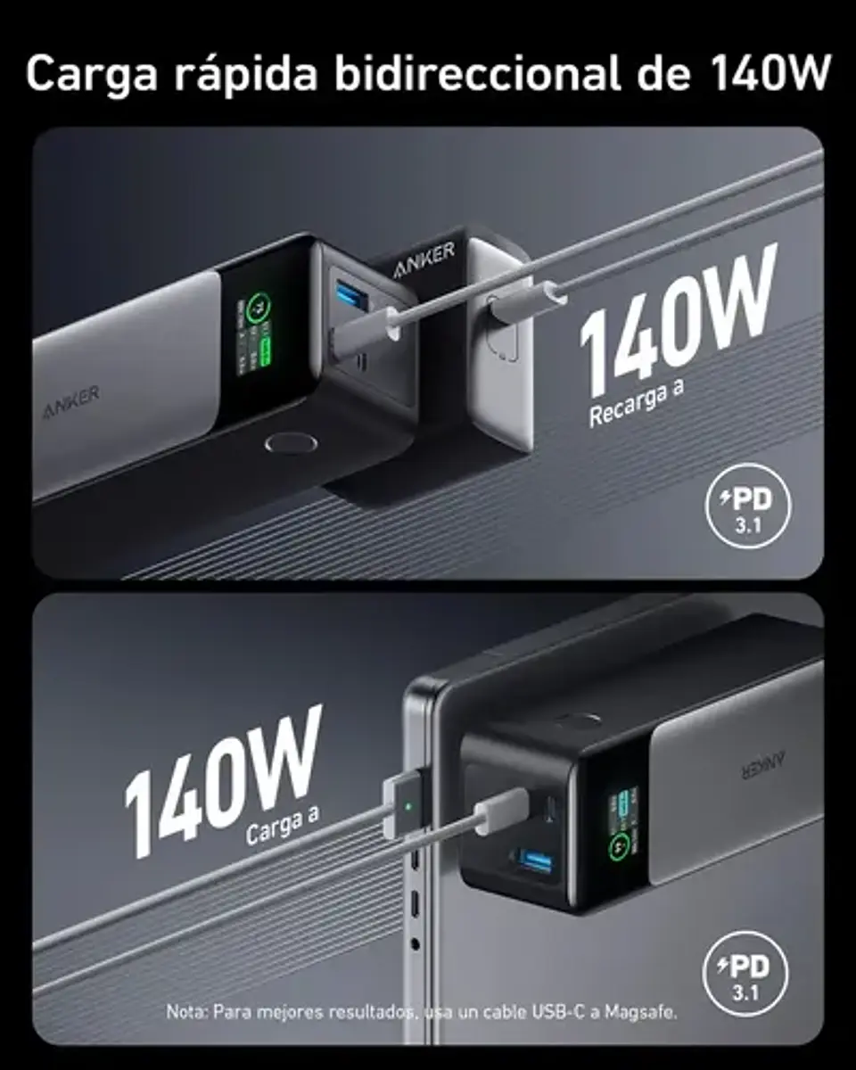 Anker 737 Gen 2 A1289 USB/USB-C 2