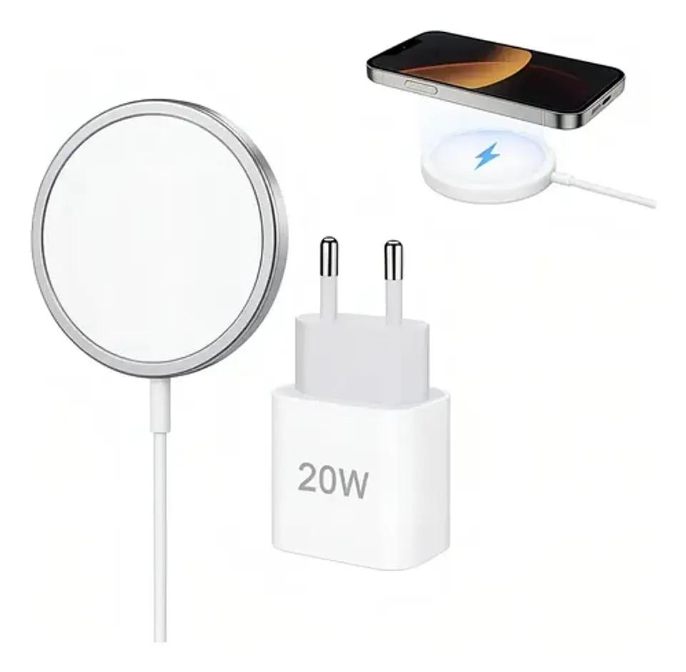 Kit De Carga Completo: Inalámbrico + Cable Lightning + Usb-c 2