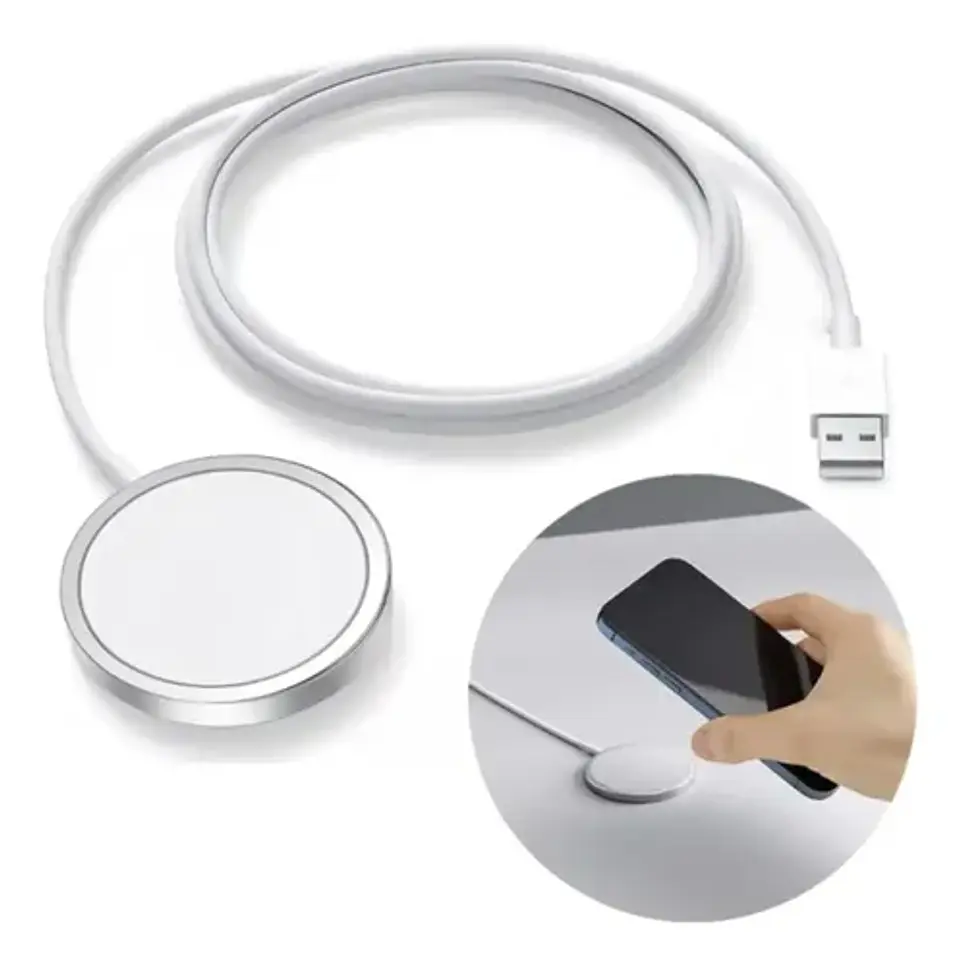 Kit De Carga Completo: Inalámbrico + Cable Lightning + Usb-c 6