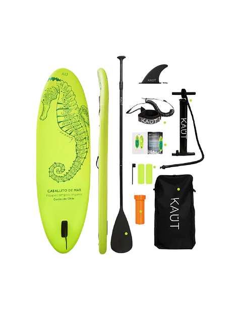 Stand Up Paddle (SUP) Inflable Kaut Kids 8'0" (244 cm) + Mochila y Accesorios