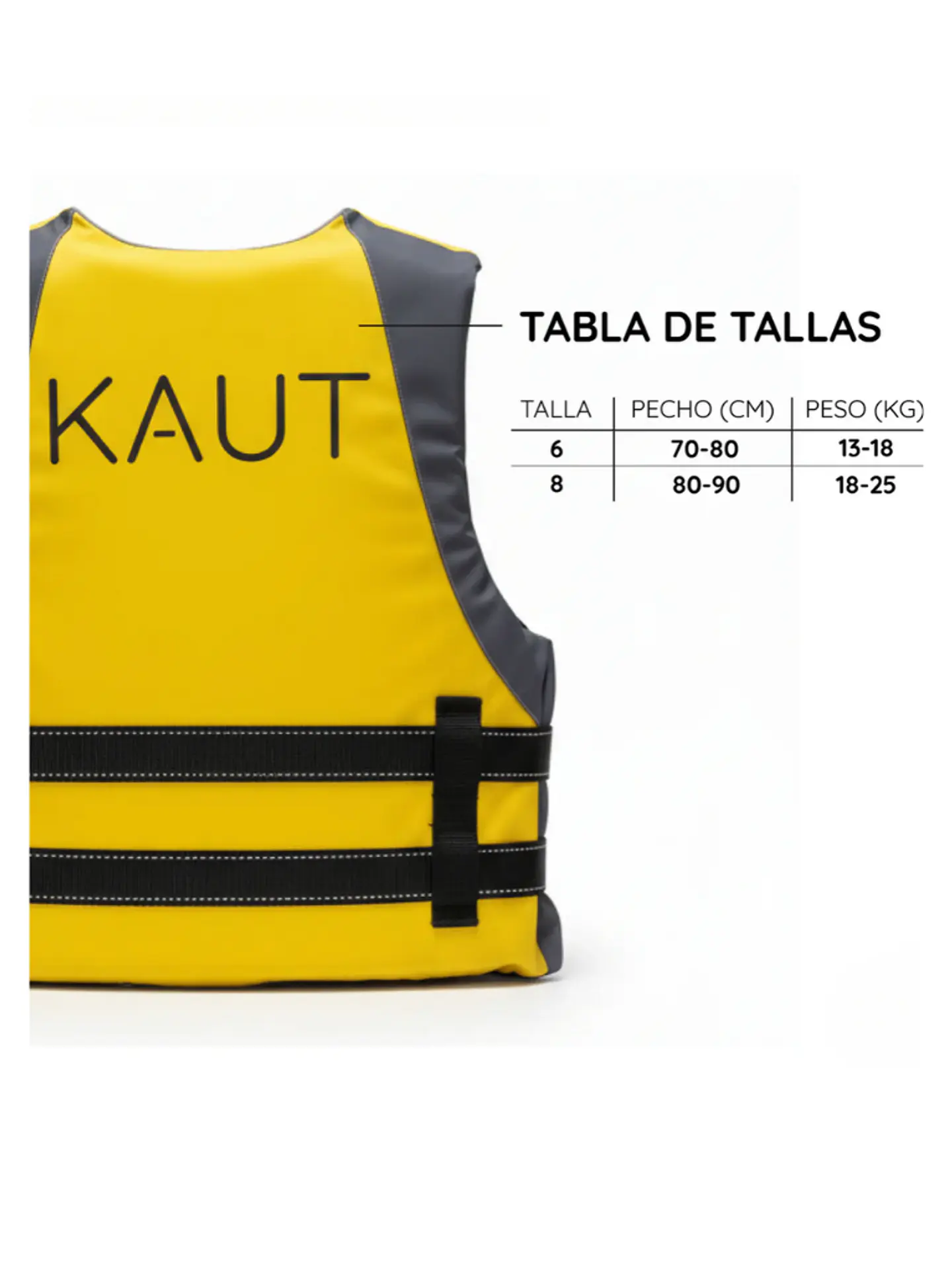 Chaleco Salvavidas Deportivo Niño 3