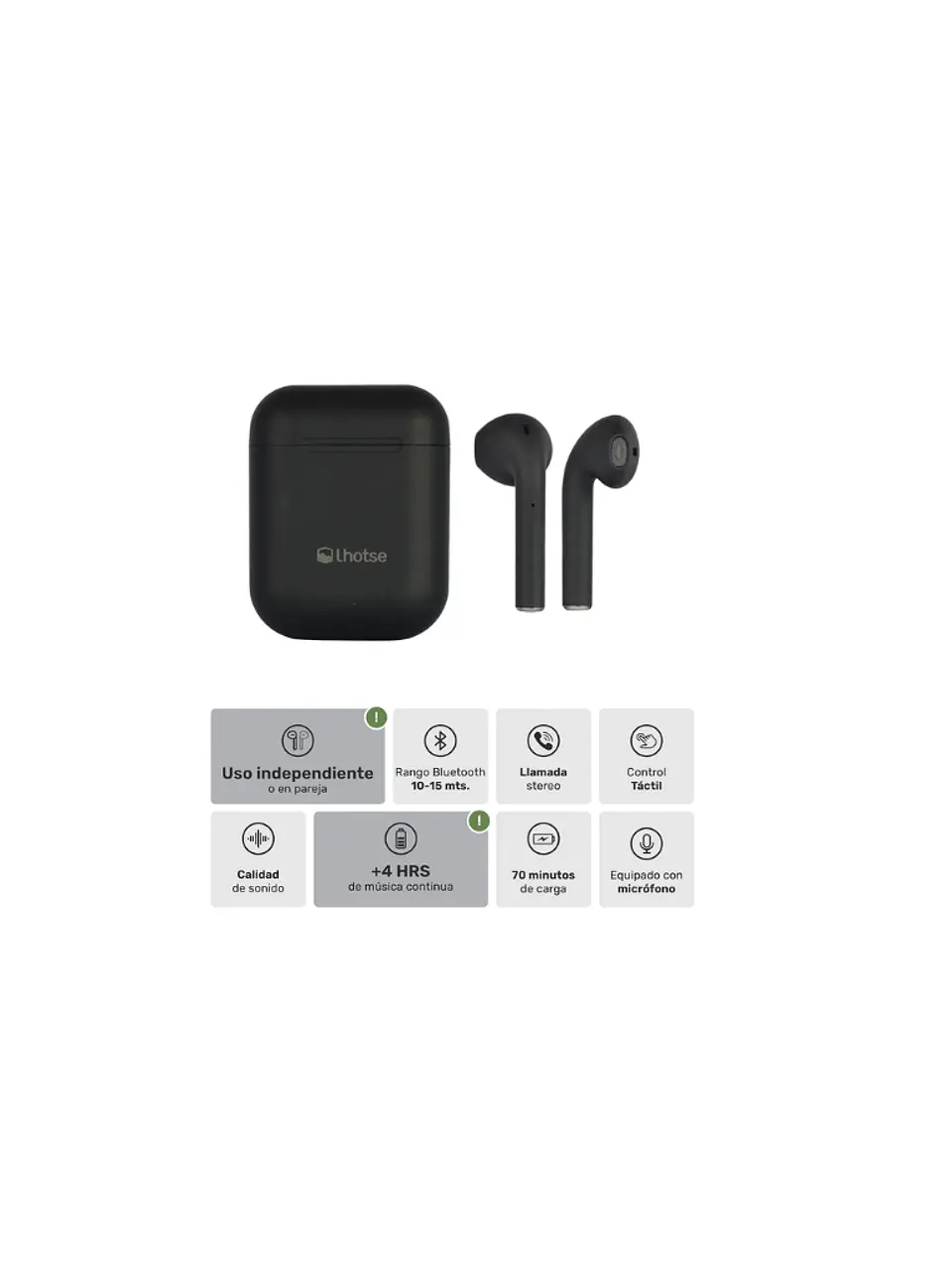 Audífonos Inalámbricos Bluetooth Lhotse Outdoor RM12 4