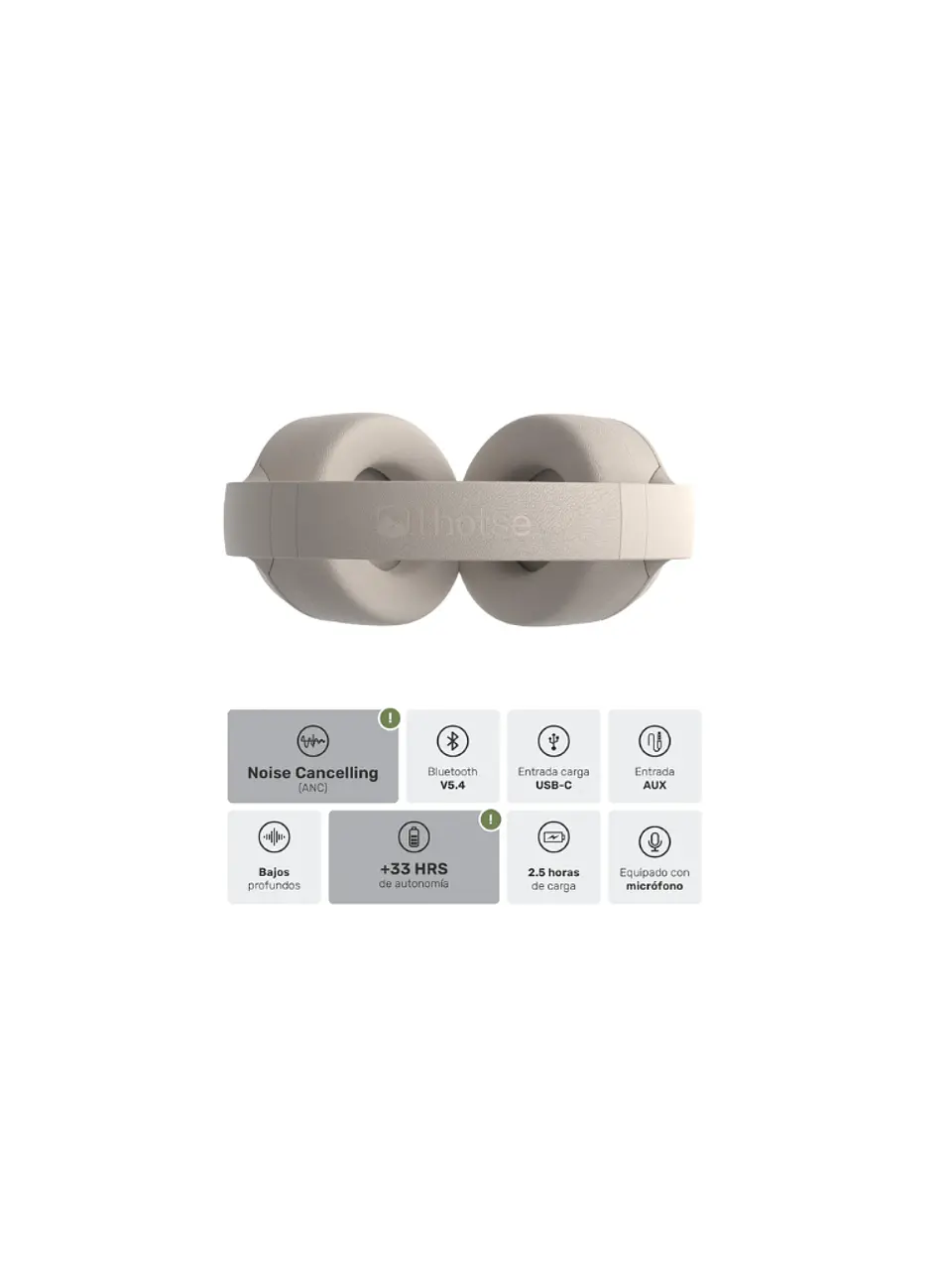 Audífonos Bluetooth Lhotse BeatMaster ANC 2