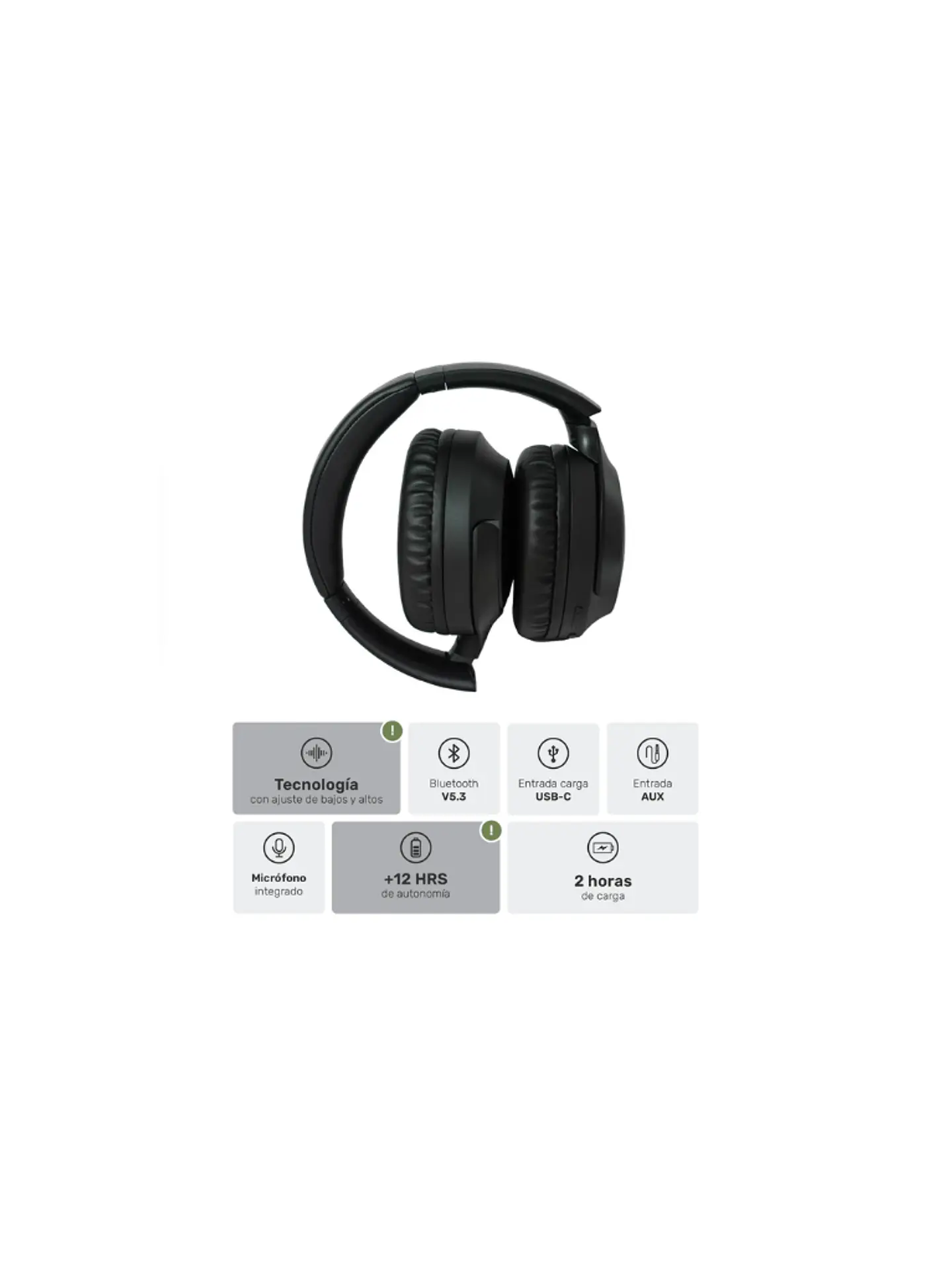 Audífonos Bluetooth Over Ear Lhotse WavePro 4