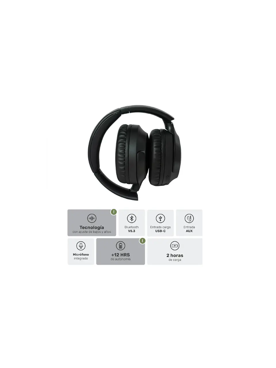 Audífonos Bluetooth Over Ear Lhotse WavePro 4