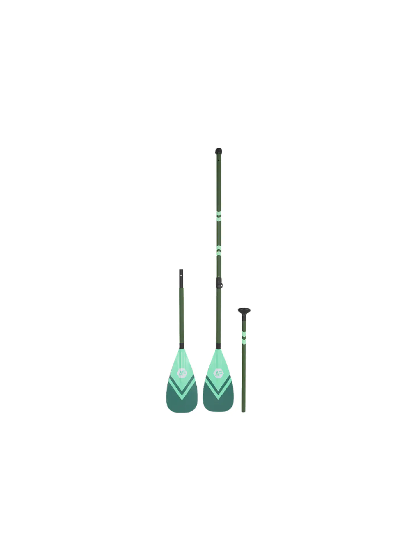 REMO AQUA FORCE SUP/KAYAK FIBRA DE CARBONO GREEN CORY 2
