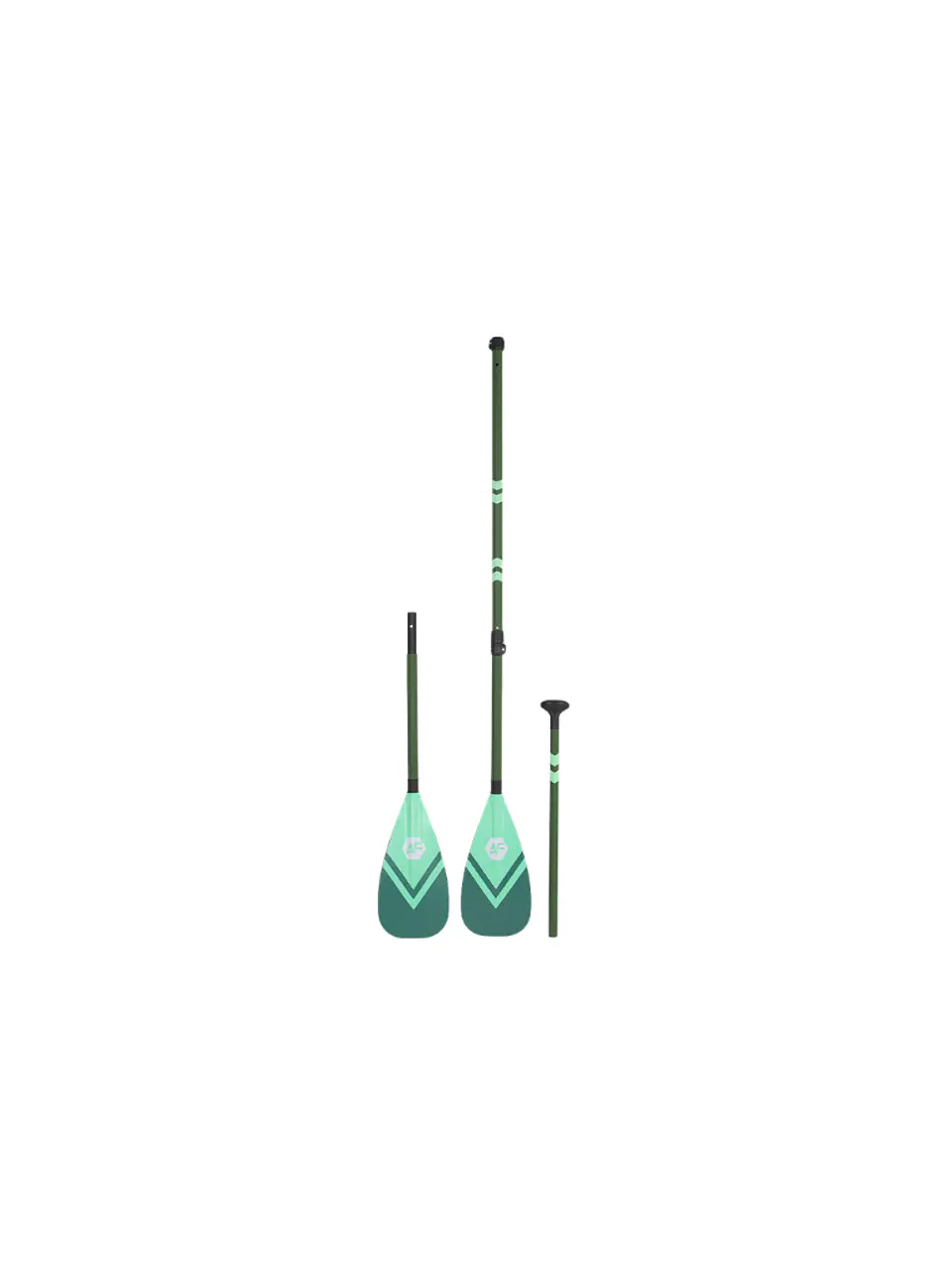 REMO AQUA FORCE SUP/KAYAK FIBRA DE CARBONO GREEN CORY 2