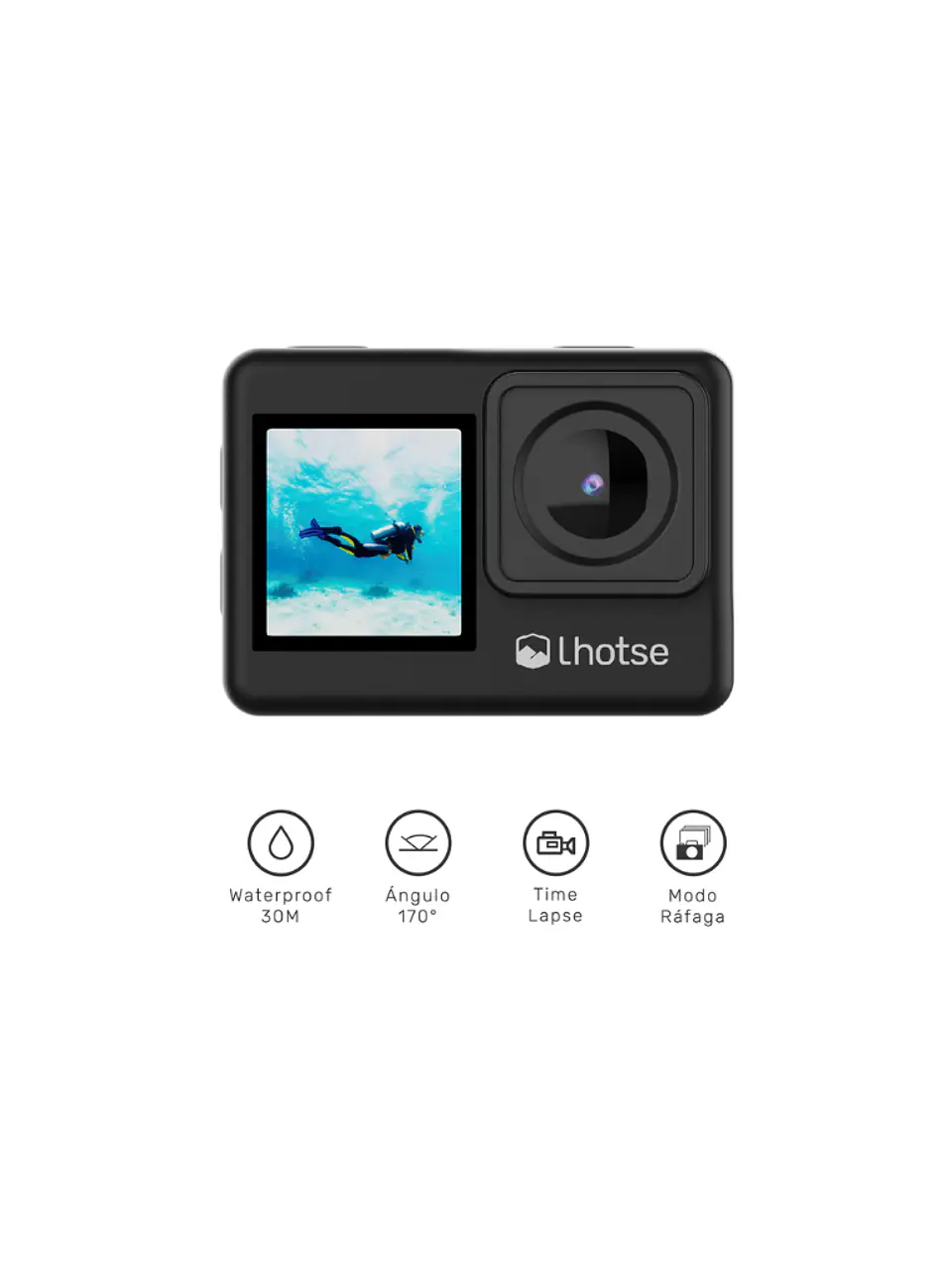 Camara Explorer 4k NEGRO LHOTSE 1