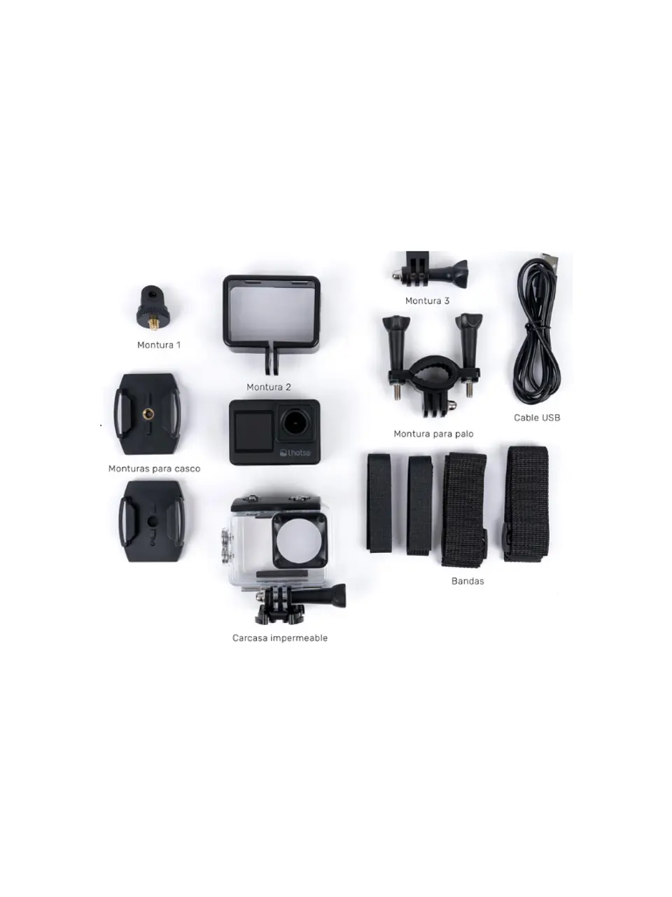 Camara Explorer 4k NEGRO LHOTSE 3