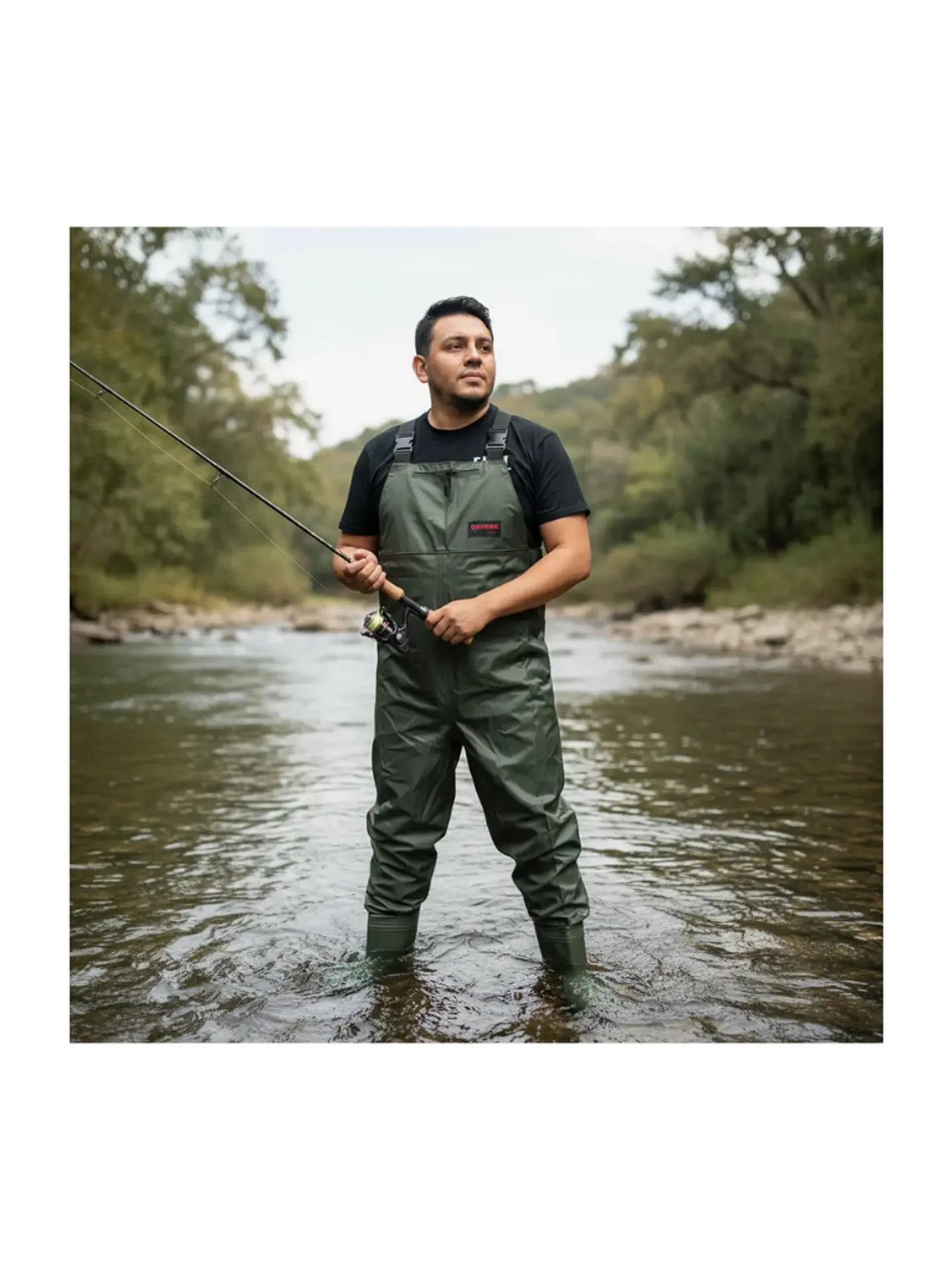 Wader Traje Pesca Verde Oxygen Water 1