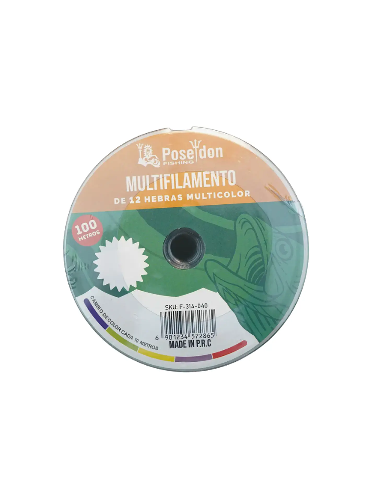 Multifilamento de colores 12 HEBRAS 100MT 1