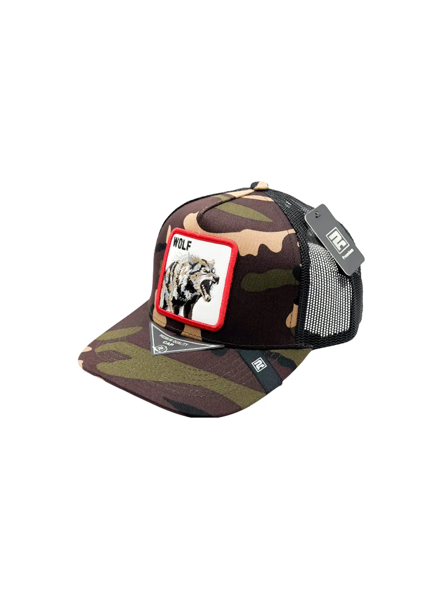 JOCKEY PARCHE ANIMAL WOLF MILITAR 1