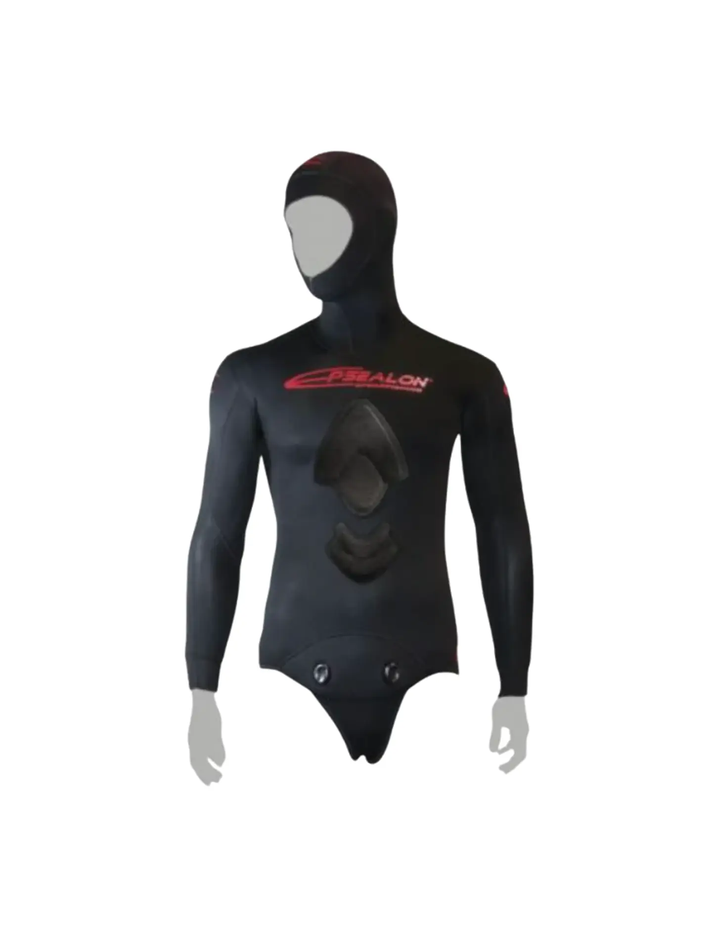 TRAJE NEOPRENO BUCEO 7MM SHADOW EPSEALON NEGRO TALLA 5 (XL) 2
