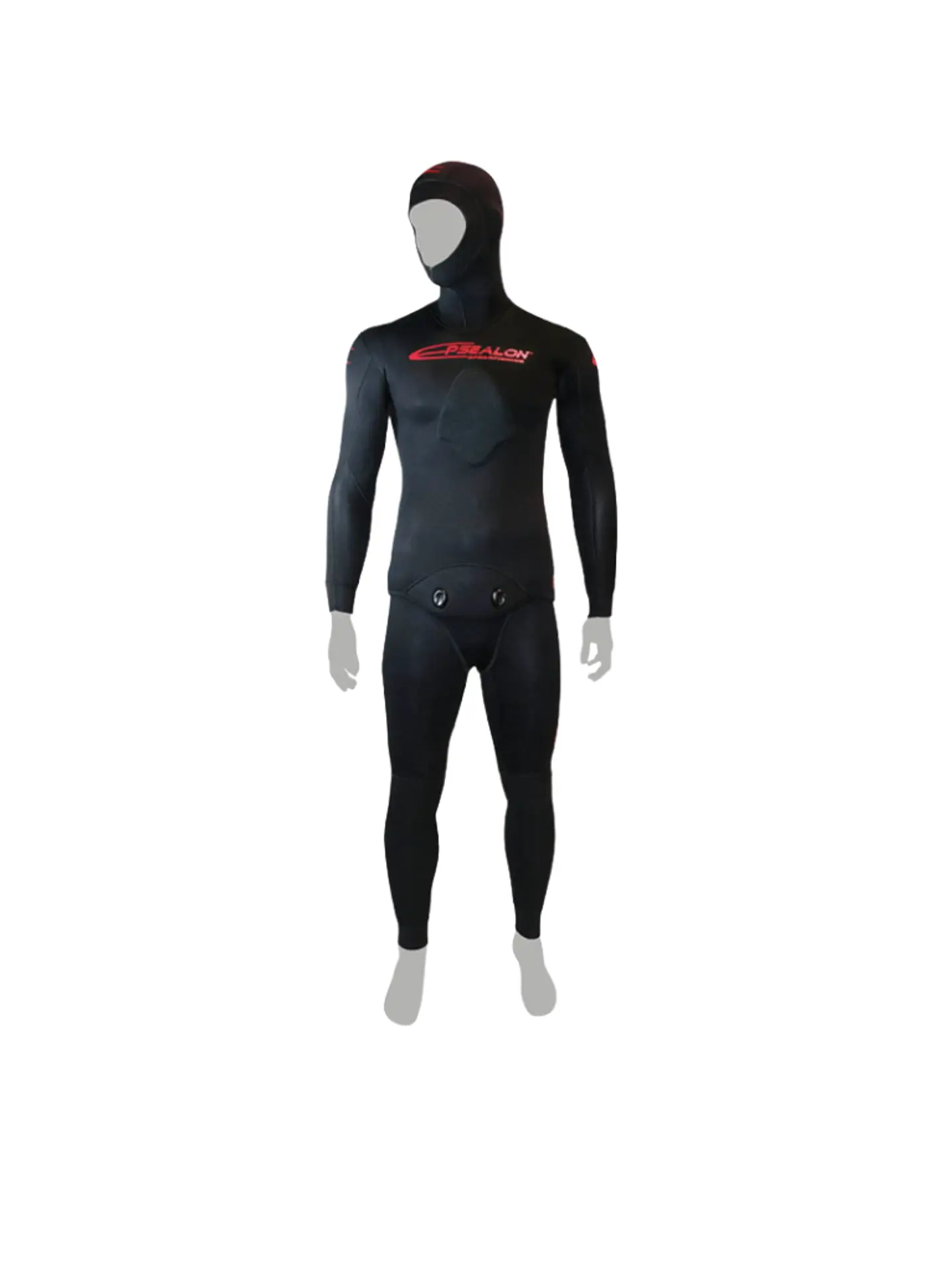 TRAJE NEOPRENO BUCEO 7MM SHADOW EPSEALON NEGRO TALLA 5 (XL) 1