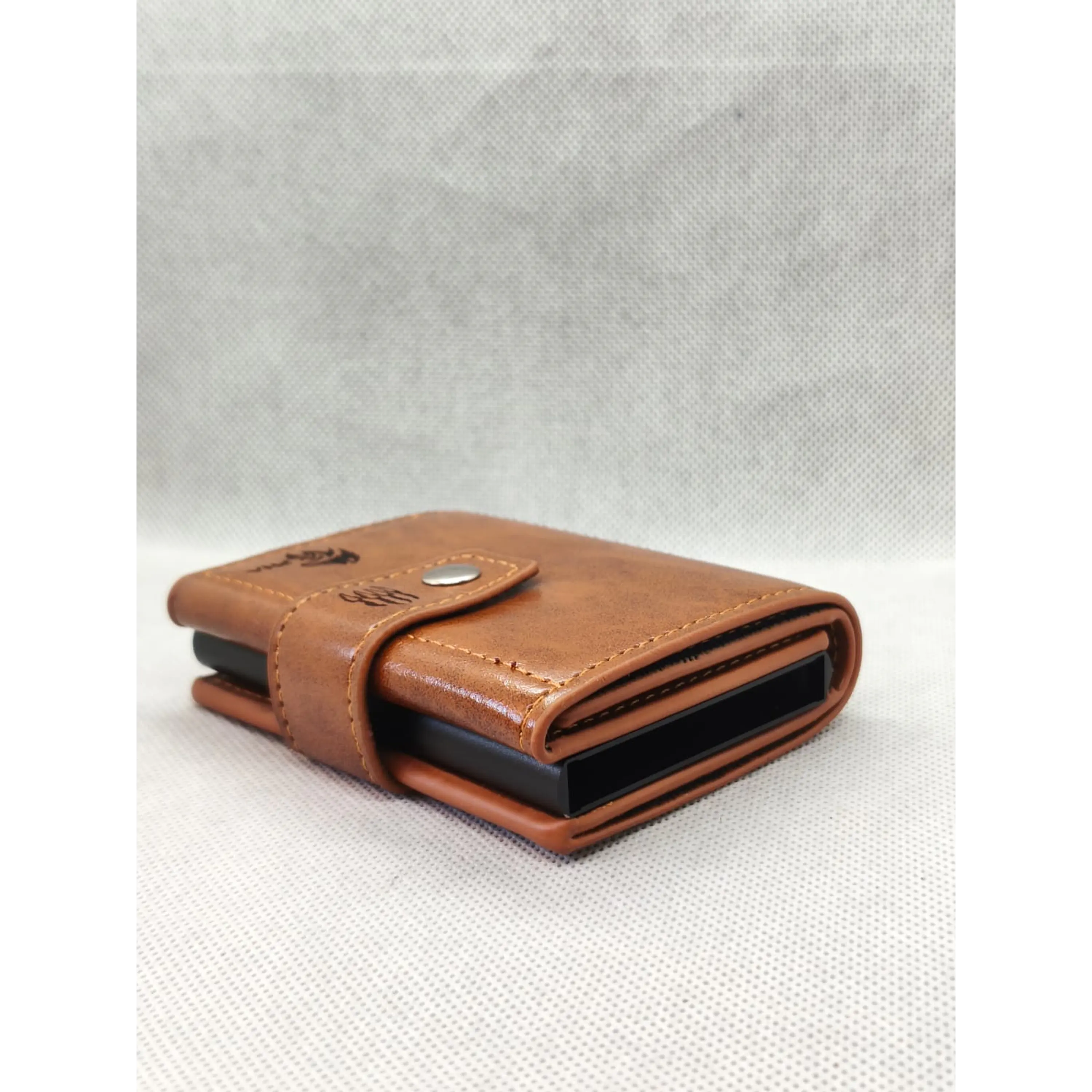 Carteira Porta-Cartões Compacta (Rfid) - ALFA Brown 7