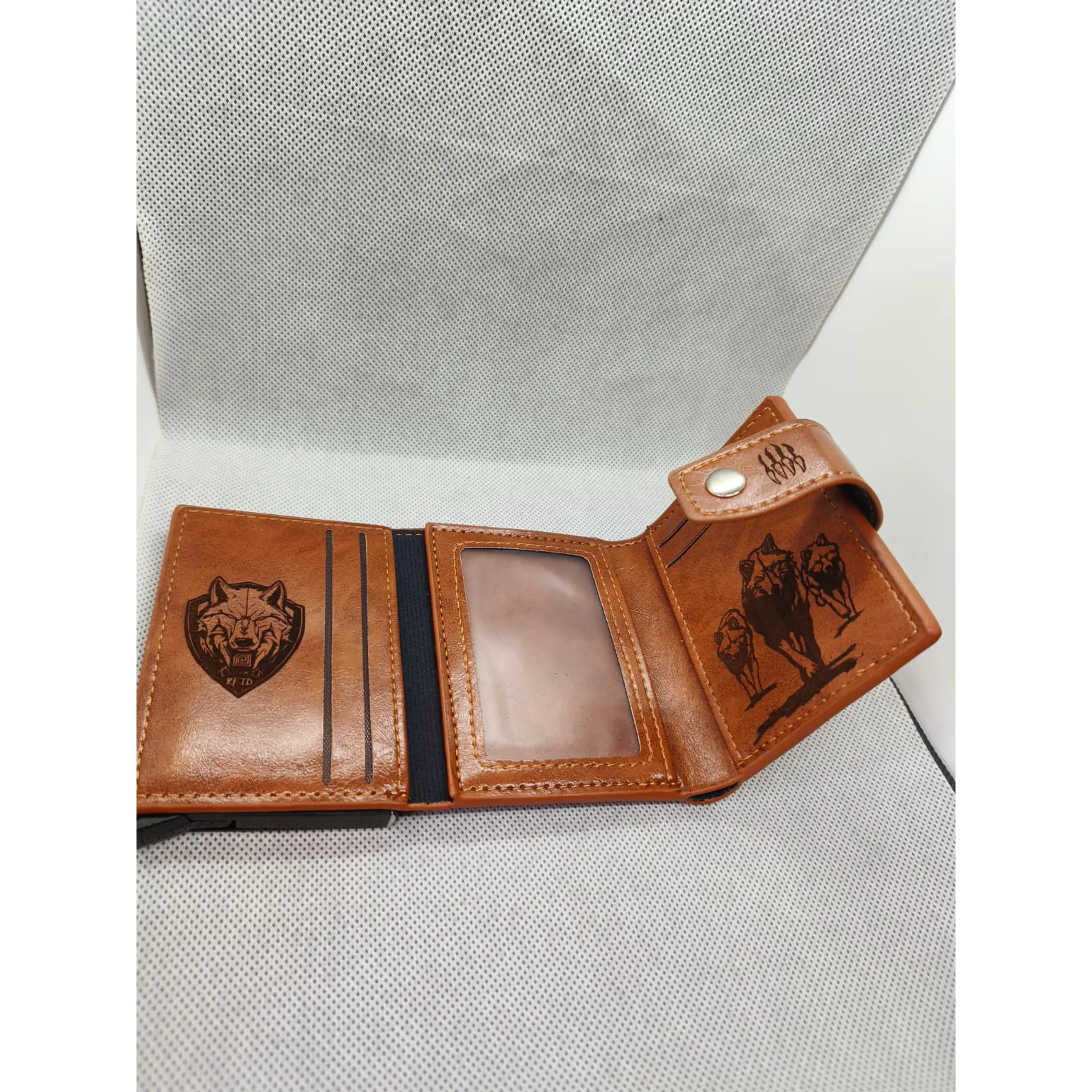Carteira Porta-Cartões Compacta (Rfid) - ALFA Brown 8